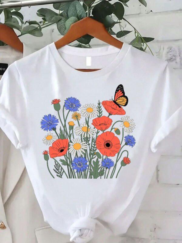 Wildflower Worn T shirt 10