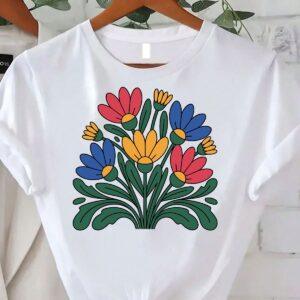 Wildflower Worn T shirt 1