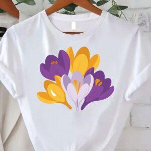 Wildflower Worn T shirt  3