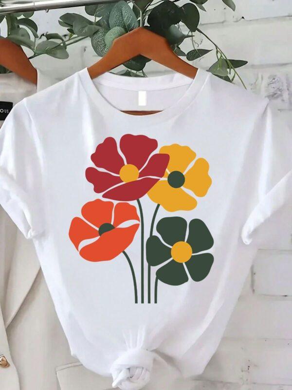 Wildflower Worn T shirt 4