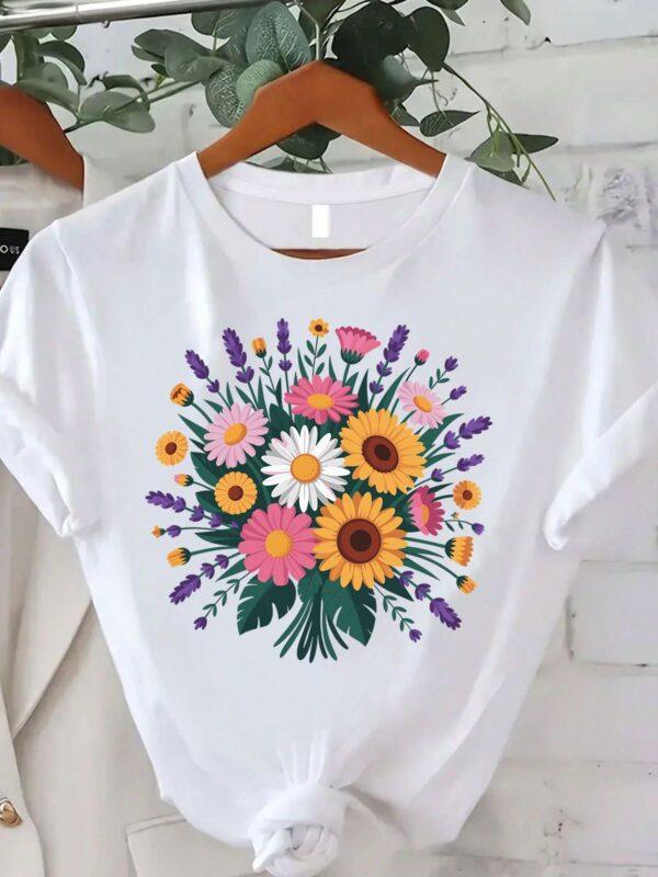 Wildflower Worn T shirt 5