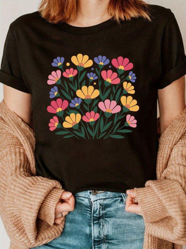 Wildflower Worn T shirt 6 - Image 2