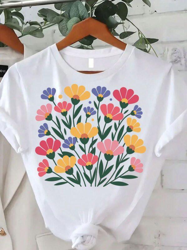 Wildflower Worn T shirt 6