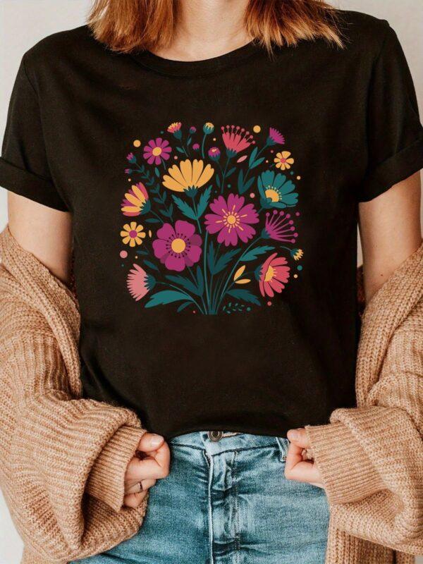 Wildflower Worn T shirt 7 - Image 2