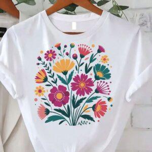 Wildflower Worn T shirt 7